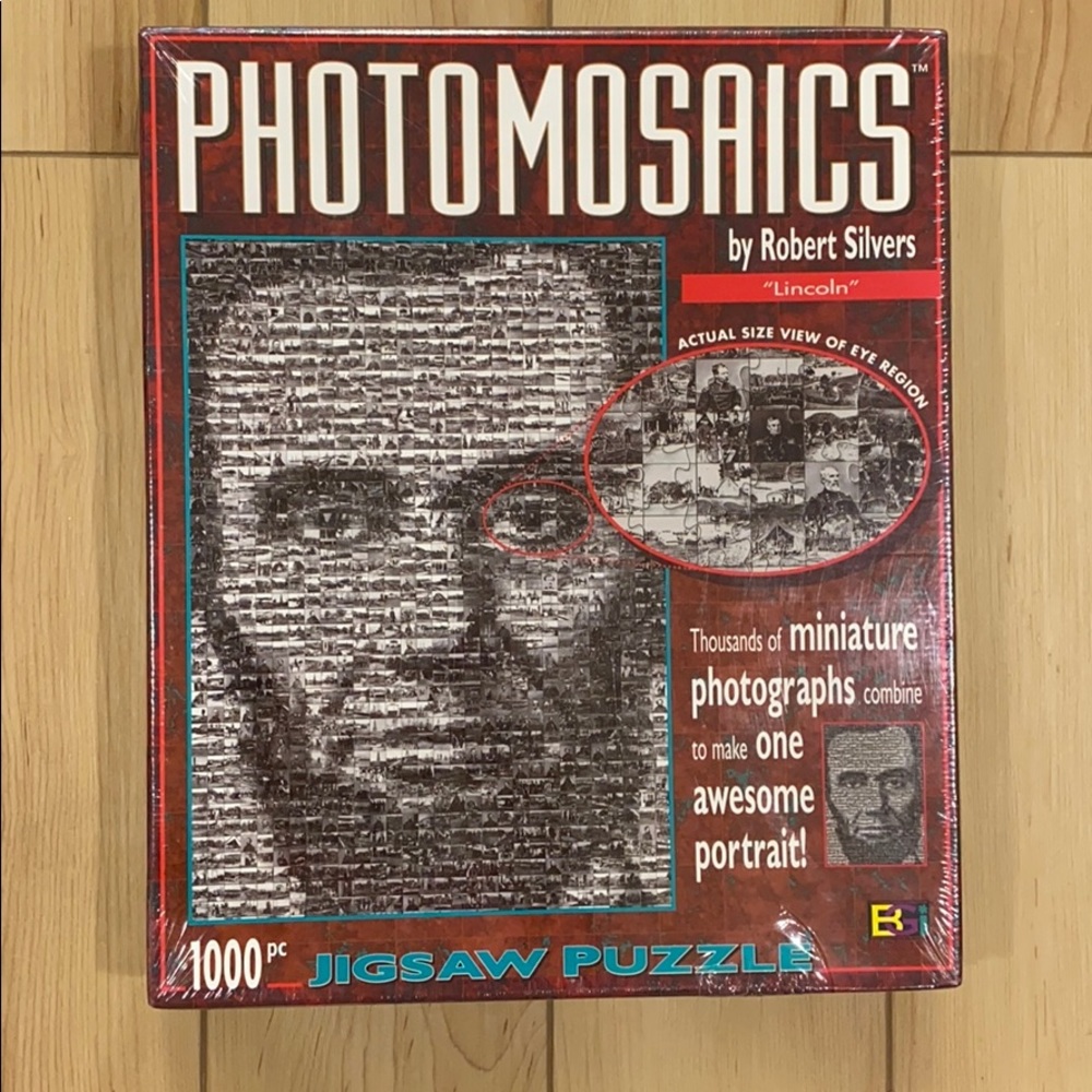 NEW Photomosaics Puzzle 1000 pc